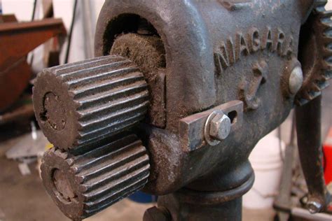 vintage sheet metal roller|hand held sheet metal roller.